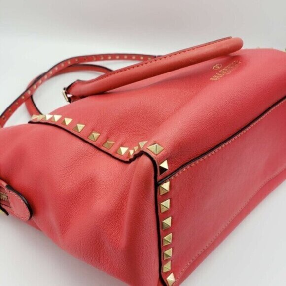Valentino Garavani Rockstud Satchel Bag - Picture 9 of 15